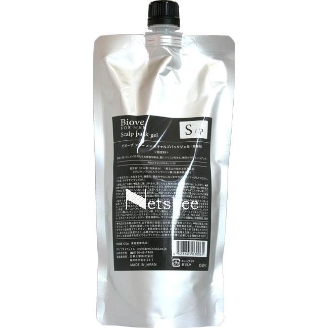 デミ ビオーブ フォー メン スキャルプパックジェル / 450gリフィル | Biove