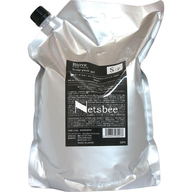 デミ ビオーブ フォー メン スキャルプパックジェル / 2000gリフィル | Biove
