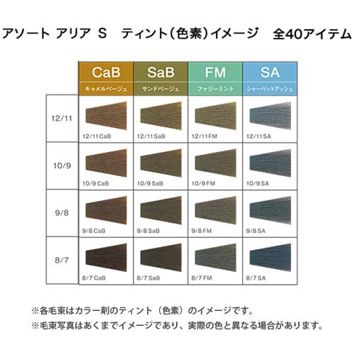 値下げ！デミ アソート アリア カラー剤 (1剤＋2剤) 楽天市場】デミ アソート アリア C 第1剤 R レッド [ディープ
