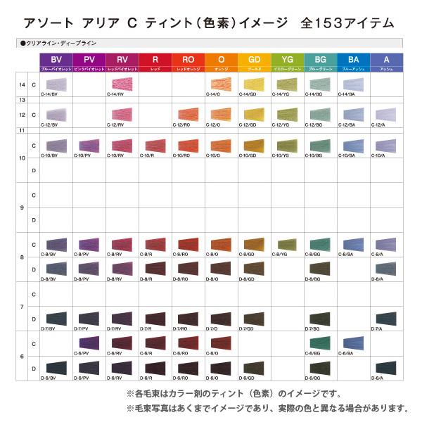 デミ アソート アリア C 第1剤 BV ブルーバイオレット [クリアライン] / 80g | ASSORT ALLIA | 05