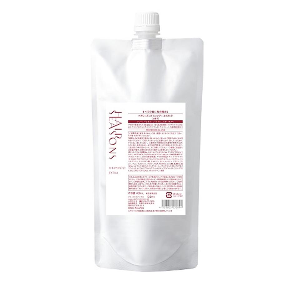 デミ ヘアシーズンズ シャンプー エクストラ 450mL 詰め替え用 リフィル レフィル ヘアケア 髪 ダメージケア 美容師 サロン専売品 人気 DEMI | HAIR SEASONS