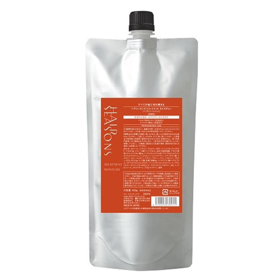 デミ ヘアシーズンズ トリートメント モイスチャー 450g 詰め替え用 リフィル レフィル ヘアケア 髪 ダメージケア 美容師 サロン専売品 人気 DEMI | HAIR SEASONS
