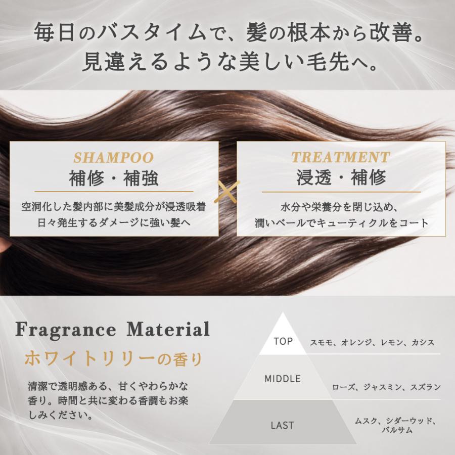 詰替え用 2点セット ディアテック ヴァリジョア シャンプー＆トリートメント 1000mL+1000g リフィル ダメージ毛 補修 ヘアケア Varijoie DEARTECH | deartech | 02