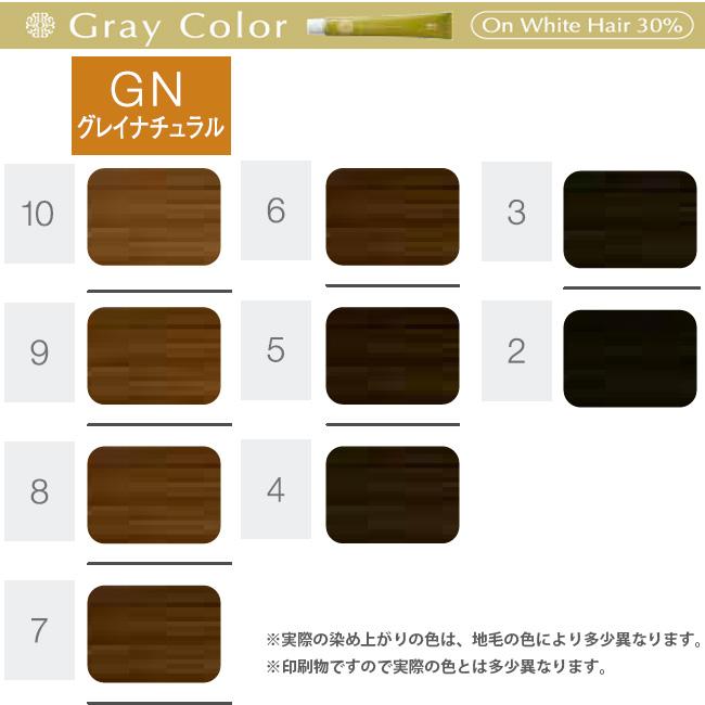 ホーユー プロステップ グレイカラー 第1剤 GN グレイナチュラル / 80g | PROSTEP | 10