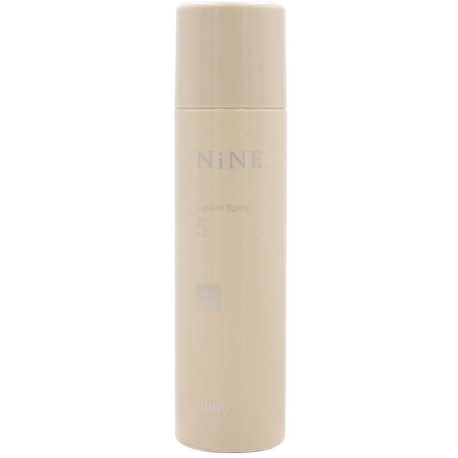 ホーユー ナイン ルーセントスプレー 5 50g hoyu NiNE スタイリング  スプレー UVダメージケア エアリー 透け感 空気感 美容師 サロン 美容室専売 おすすめ | NiNE（ホーユー）