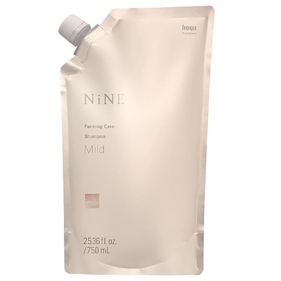 ホーユー ナイン ファーミングケア シャンプー 750mL 詰め替え用 リフィル 頭皮 クレンジング ツヤ 髪 サロン専売品 おすすめ 人気 hoyu | NiNE（ホーユー）