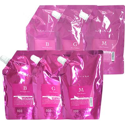 ナンバースリー ミュリアム シャンプー＆トリートメント 詰め替え セット / 500mLリフィル+500gリフィル | ブランド登録なし