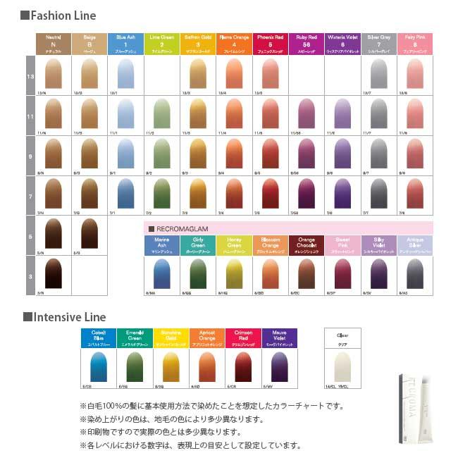 ナンバースリー プロアクション リクロマ 第1剤 ファッションライン ブルーアッシュ / 80g 【 ヘアカラー アルカリ性カラー おしゃれ染め 】 | ブランド登録なし | 05