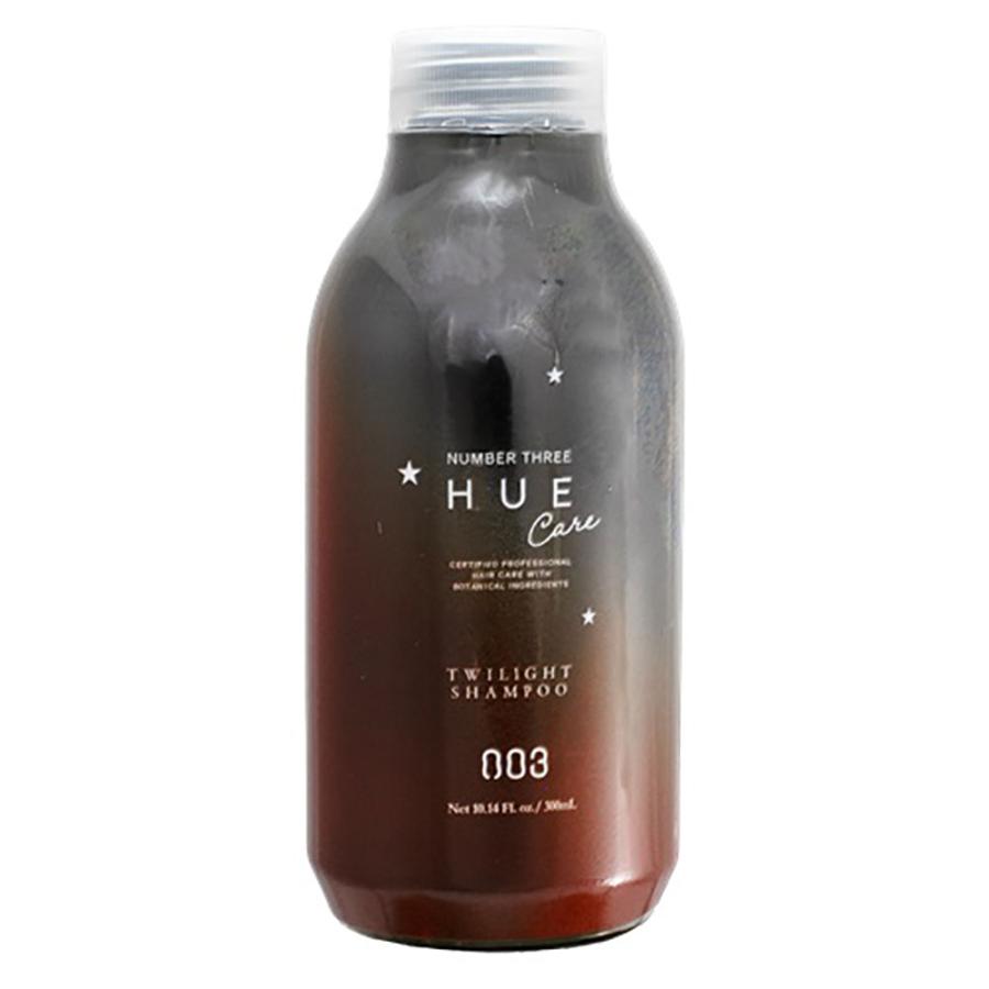 ナンバースリー ヒュウ ナイトケア トワイライトシャンプー 300mL ヘアケア 髪 アロマ 睡眠 リラックス 美容 サロン専売品 no3 | HUE