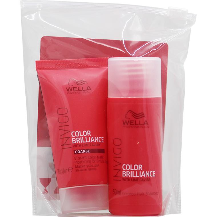 （廃盤）ウエラ インヴィゴ ブリリアンス シャンプー＆トリートメント トラベルセット / 50mL+30mL | ウエラ