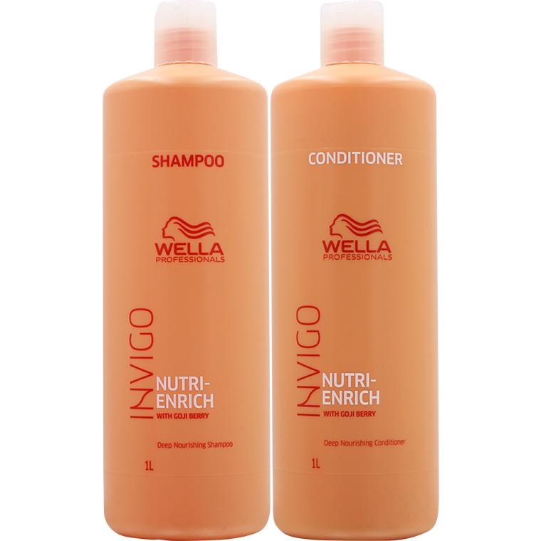 ウエラ インヴィゴ ニュートリエンリッチ シャンプー＆コンディショナー ボトル セット / 1000mL+1000mL | ウエラ