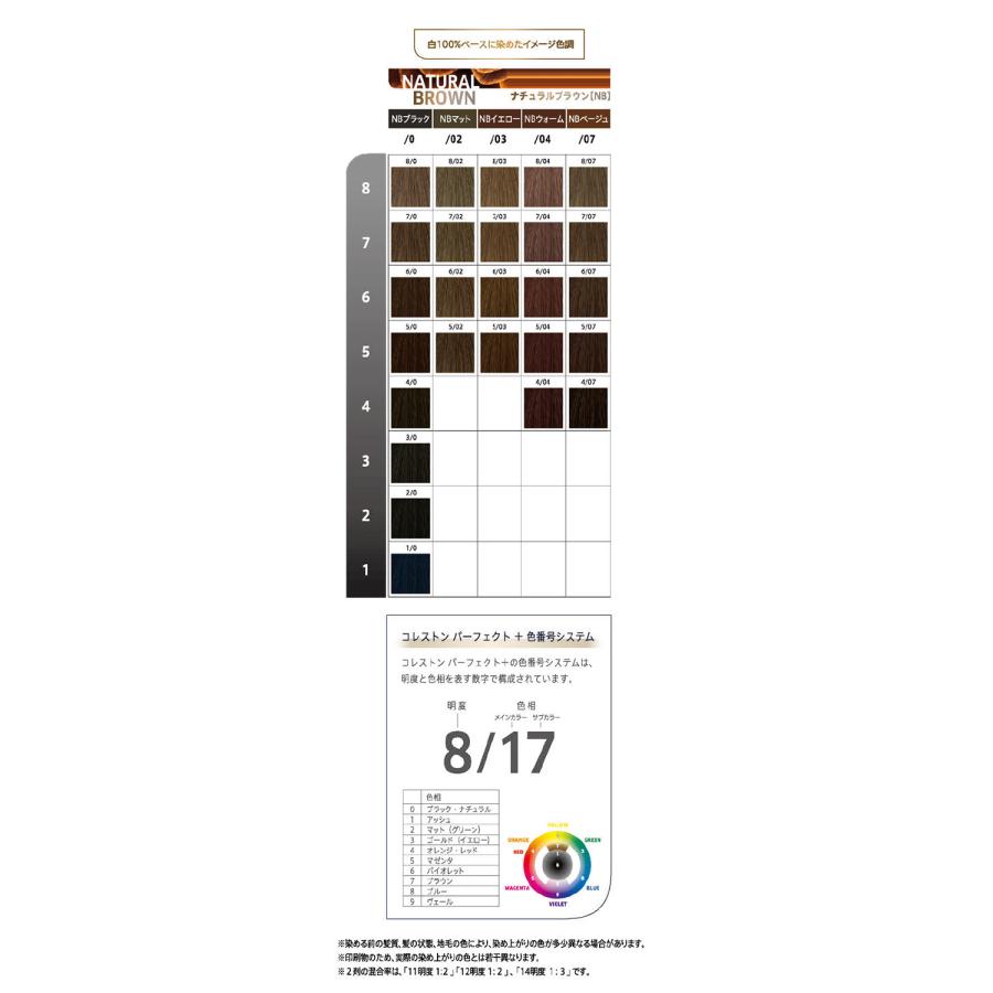 ウエラ コレストン パーフェクトプラス  ナチュラルブラウン（NB） マット / 80g | コレストンパーフェクト | 05