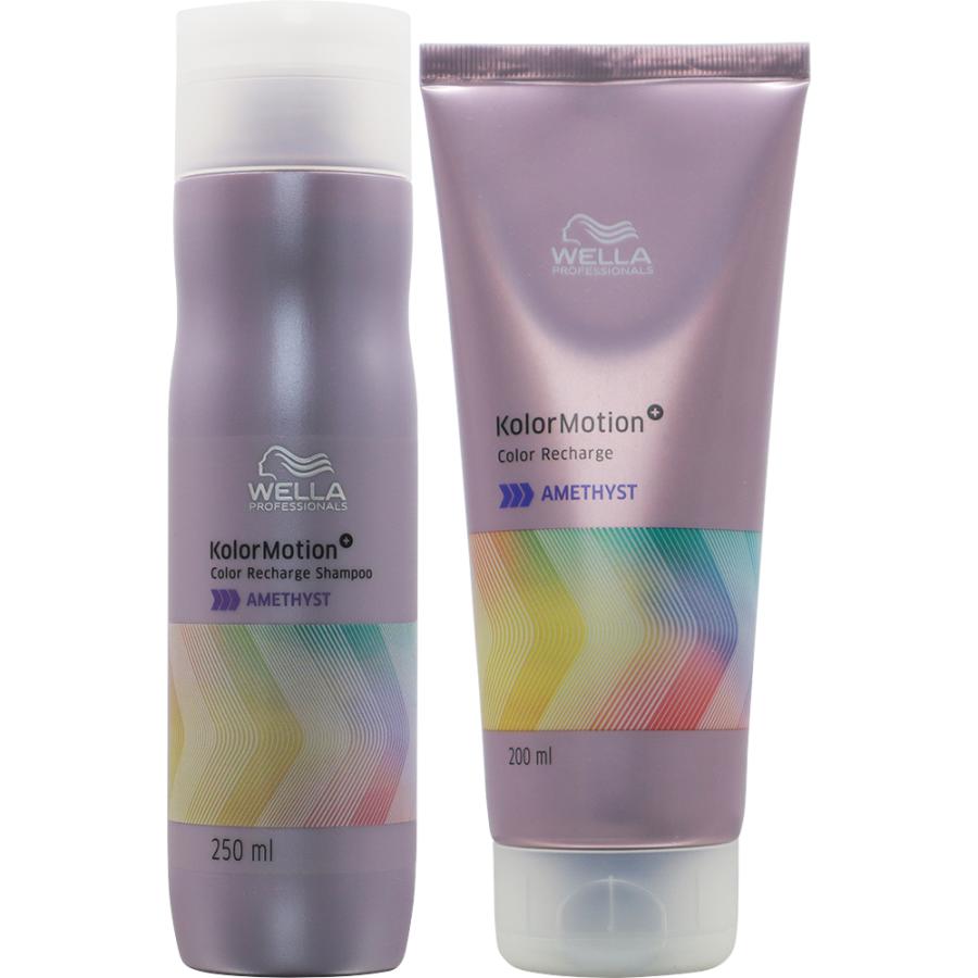 ウエラ カラーモーション＋ アメジスト カラーシャンプー＆カラーリチャージ セット / 250mL+200mL（3616302076758/3616302076765） | ウエラ
