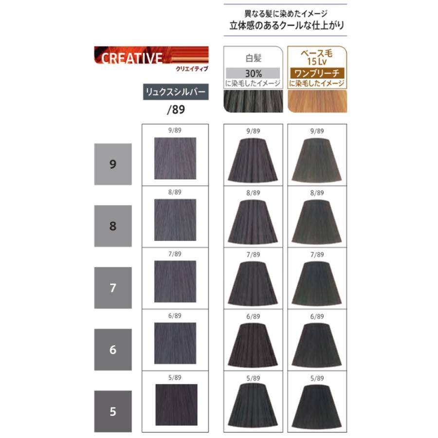 ウエラ コレストン パーフェクトプラス リュクスシルバー / 80g | ウエラ プロフェッショナルケア | 06