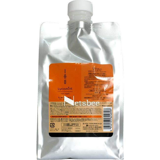 ルベル イオリコミント ルートサプリ / 1000mLリフィル | IAU（ルベル）