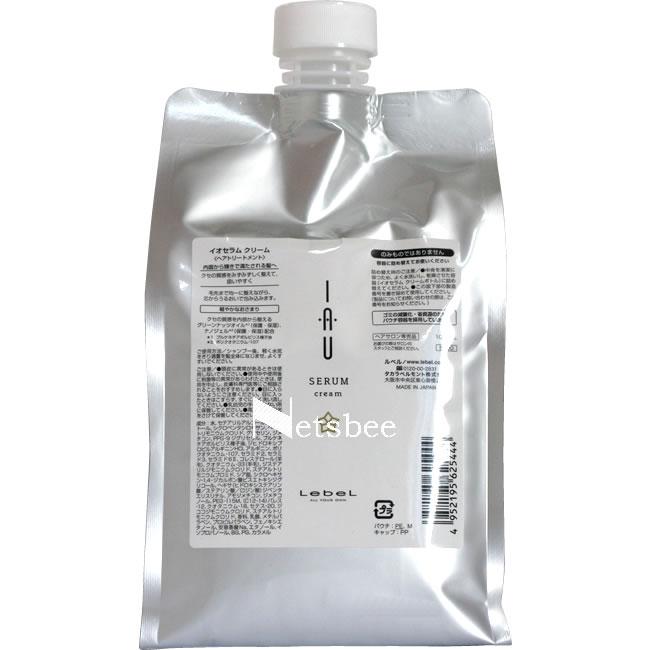 ルベル イオ セラム クリーム / 1000mLリフィル | IAU（ルベル）