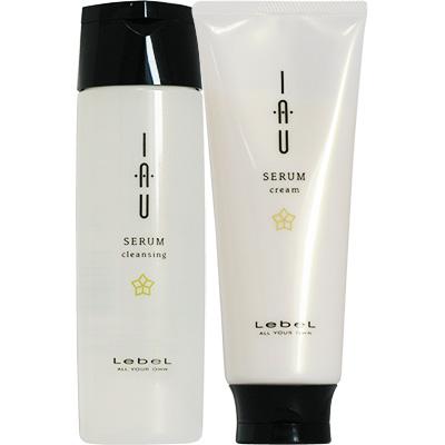 ルベル イオ セラム クレンジング＆クリーム セット / 200mL+200mL | IAU（ルベル）