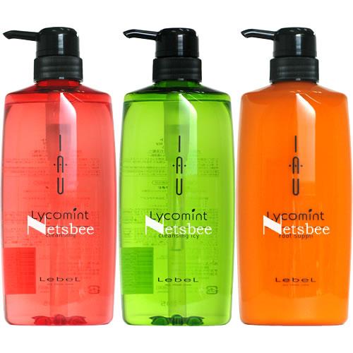 ルベル イオ リコミント クレンジング＆ルートサプリ ポンプボトル 選べる セット / 600mL+600mL | IAU（ルベル）