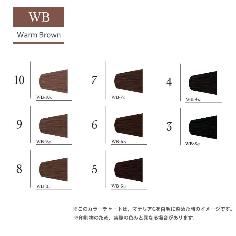ルベル　マテリアG ウォームブラウン7/9【10本セット】 ルベルマテリアG ウォームブラウン7/9【10本セット】