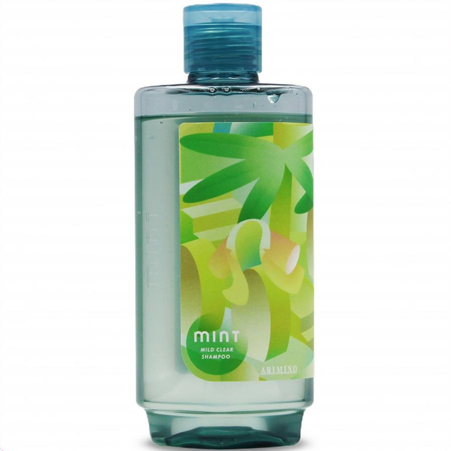 アリミノ ミント シャンプー 薬用マイルドクリア 275mL 2026 医薬部外品 薬用 頭皮 臭い 敏感肌 弱酸性 親子 低刺激 クール 夏 ARIMINO mint | ミント（アリミノ）