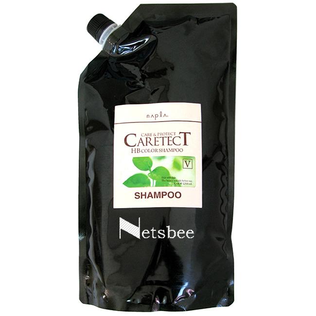 ナプラ ケアテクト HBカラー シャンプー V ハリ・コシタイプ /1200mL 【 シャンプー ハリ・コシ・ボリューム 】 | CARETECT HB