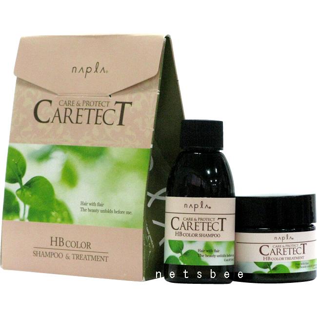 ナプラ ケアテクト HBカラー シャンプー＆トリートメント V ハリ・コシタイプ /50mL+50g | CARETECT HB
