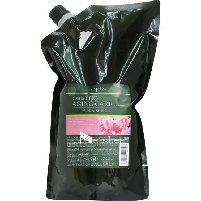 ナプラ ケアテクト OG シャンプー AC エイジングケア / 1200mLリフィル 【 シャンプー ハリ・コシ・ボリューム 】 | CARETECT OG