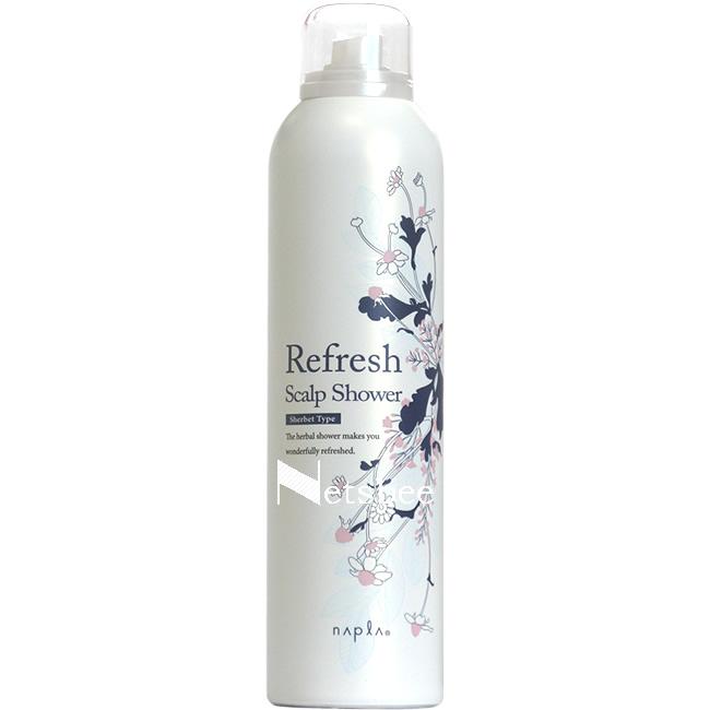 ナプラ リフレッシュ スキャルプシャワー シャーベットタイプ / 250g 【 スキャルプケア スプレー トニック・清涼系 】 | napla