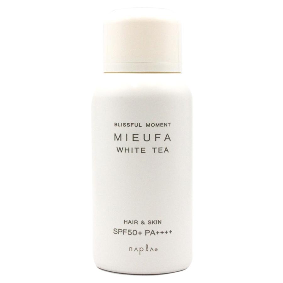 ナプラ ミーファ フレグランスUVスプレー ホワイトティー 80g サン カット スプレー 日焼け 止め おすすめ 紫外線 プロテク ト UV カット スプレー 人気 | napla