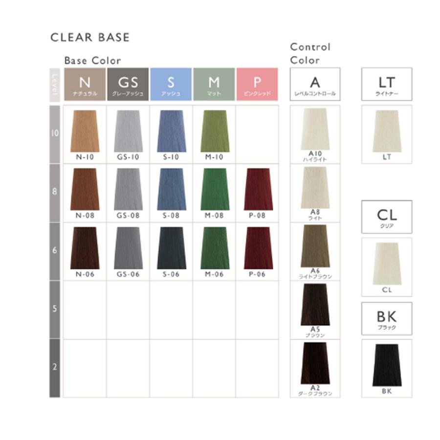 SUNCALL（サンコール） レアラ カラー 第1剤 クリア CL 80g ヘアカラー