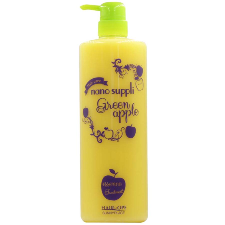 サニープレイス ヘアオペ ナノサプリ エッセンスコンデ グリーンアップル / 1000mL 【SUNNYPLACE nano suppli】 【 トリートメント さらさら 】 | SUNNY PLACE