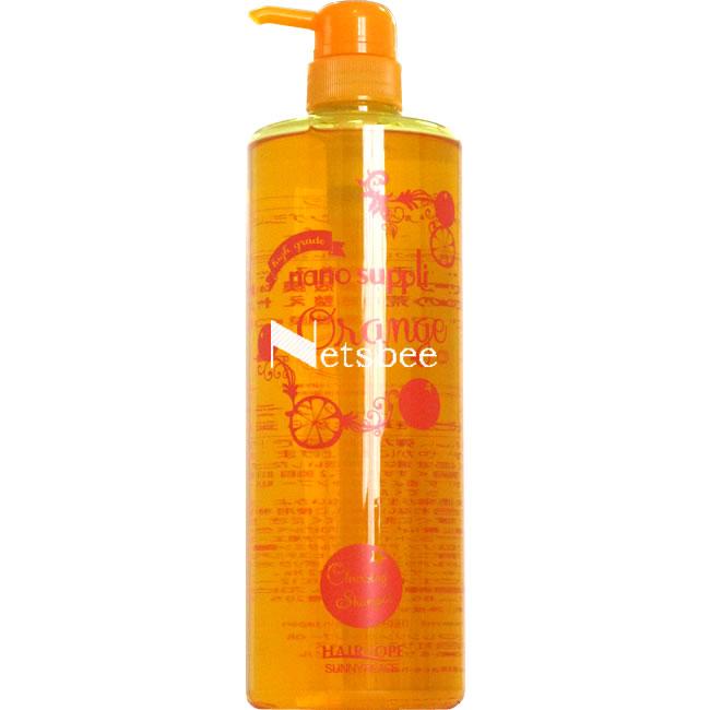 サニープレイス ナノサプリ クレンジングシャンプー オレンジ /1000mL【SUNNYPLACE】 【 シャンプー さっぱり】 | SUNNY PLACE