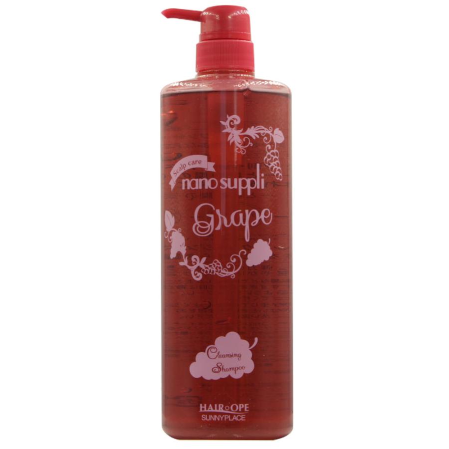 サニープレイス ナノサプリ クレンジングシャンプー グレープ /1000mL【SUNNYPLACE】 【 シャンプー さっぱり】 | SUNNY PLACE