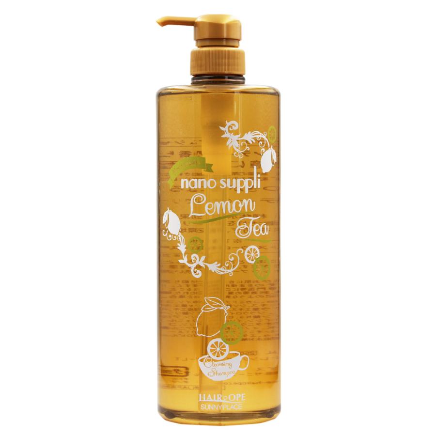 サニープレイス ヘアオペ ナノサプリ クレンジング シャンプー レモンティー 1000mL シャンプー おすすめ 頭皮 ケア | SUNNY PLACE