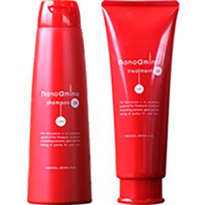 【送料無料】 ニューウェイ ナノアミノ セット シャンプー トリートメント DR / 250mL+250g | nanoamino