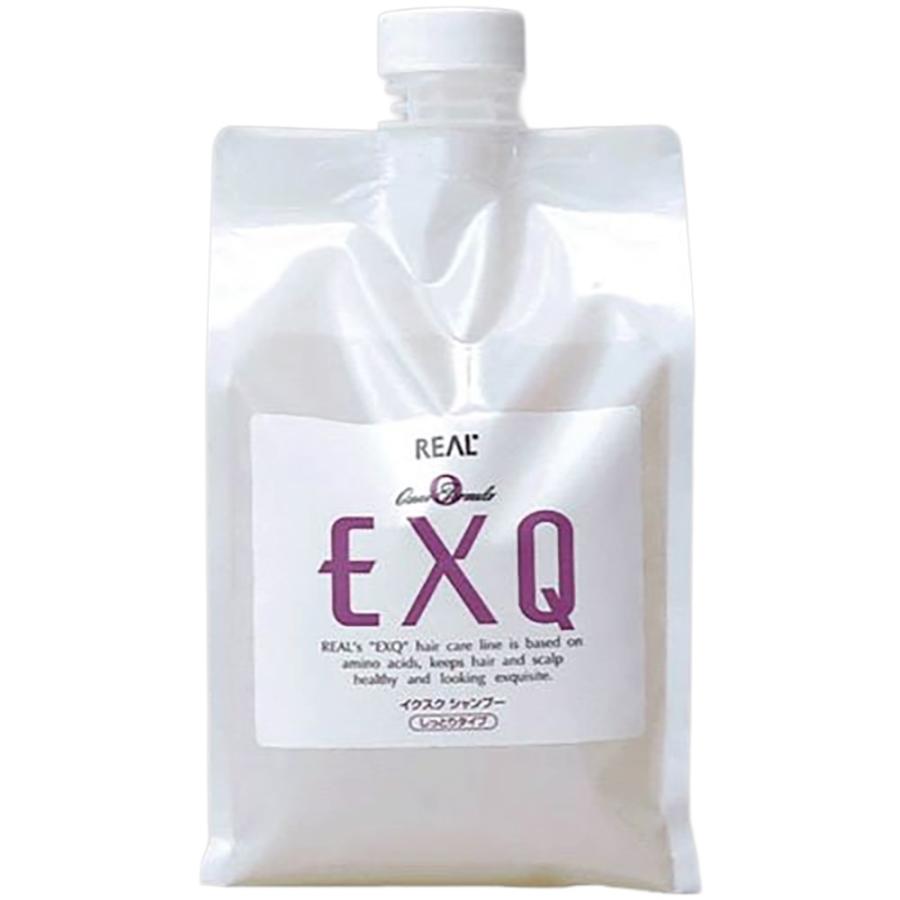 リアル EXQ（イクスク） シャンプー しっとりタイプ 1000mLリフィル アミノ酸 シャンプー しっとり サロン専売品 real | REAL