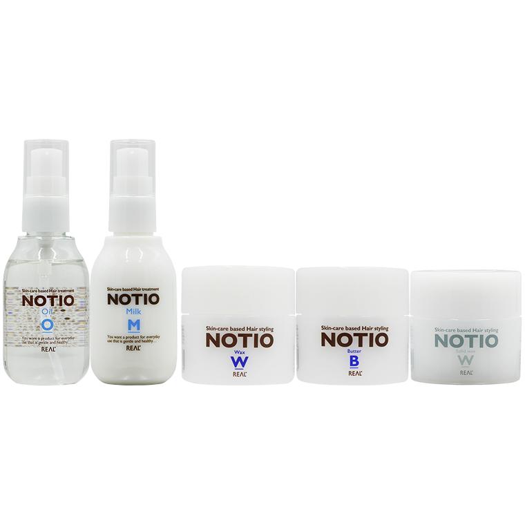 リアル ノティオ （オイル・ミルク・バター・ワックス） 選べる 3個セット | NOTIO