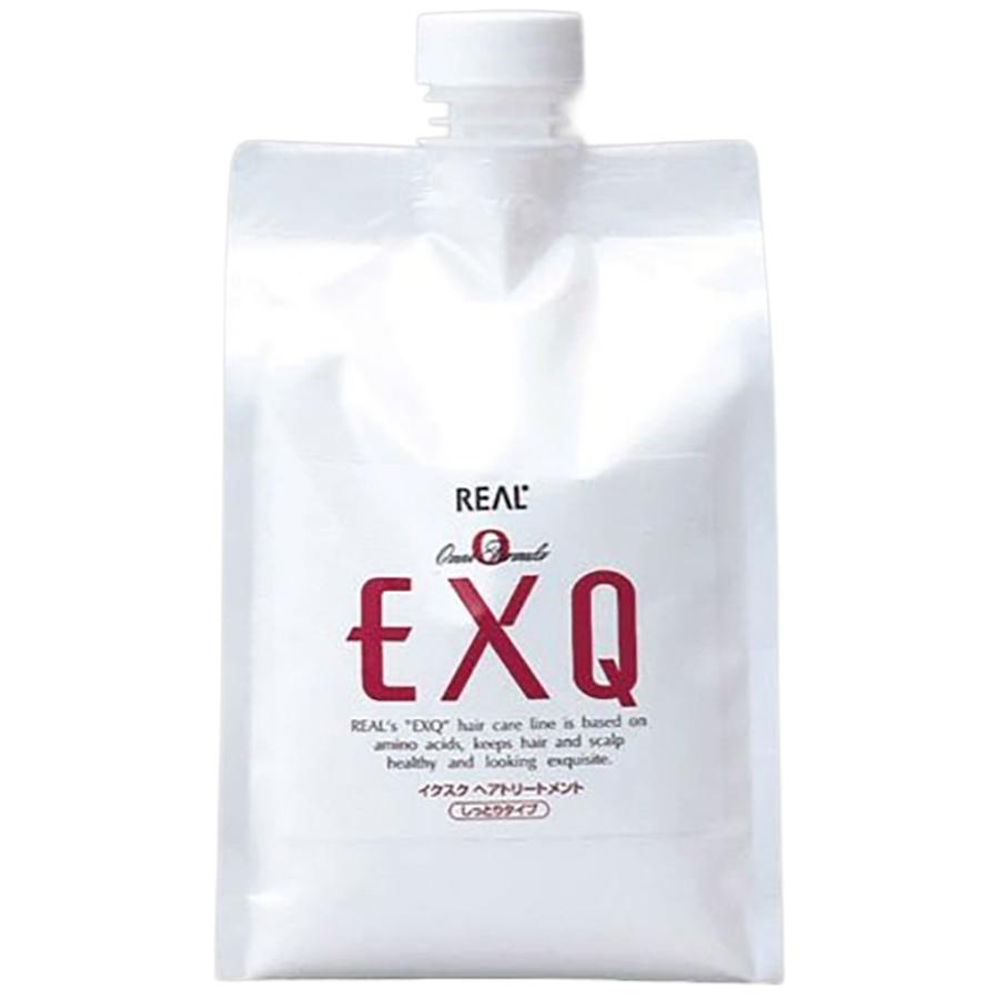 リアル EXQ イクスク トリートメントしっとり 1000gリフィル アミノ酸 トリートメント うるおい サロン専売品 real | REAL