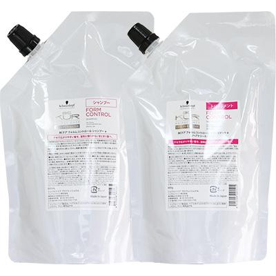 シュワルツコフ BCクア フォルムコントロール シャンプー＆トリートメント 詰め替え用 セット / 600mLリフィル＋600gリフィル | BC KUR