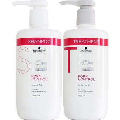 シュワルツコフ BCクア フォルムコントロール シャンプー＆トリートメント ポンプボトル セット / 750mL＋750g | BC KUR