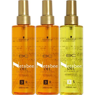 シュワルツコフ BCオイル イノセンス オイル セラム （リッチ・スムース） 3本セット / 200mL×3本 | BCオイル イノセンス