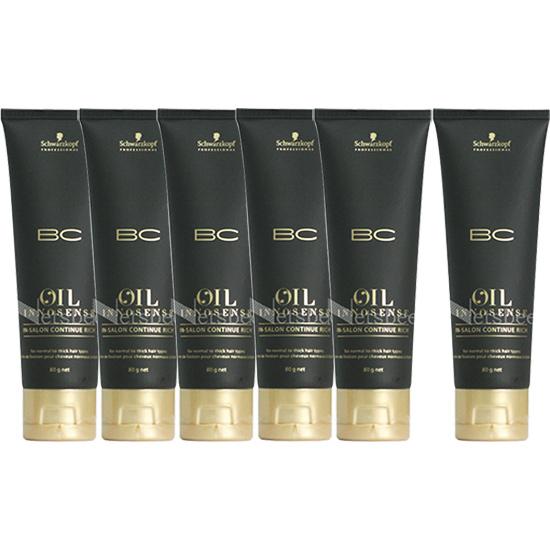 シュワルツコフ BCオイル イノセンス インサロン コンティニュー リッチ 6本セット 80g×6本 サロントリートメント しっとり サロン専売品 人気 Schwarzkopf | BCオイル イノセンス