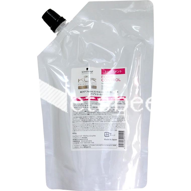 シュワルツコフ BCクア フォルムコントロール トリートメント a / 600gリフィル | 