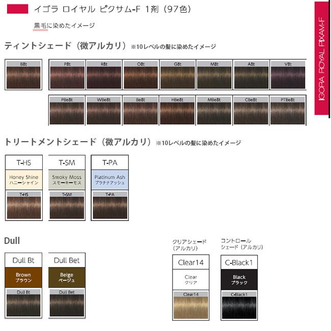 シュワルツコフ イゴラ ロイヤル ピクサム-F クリアシェード クリア （Clear14） 第1剤 / 80g | IGORA ROYAL | 02