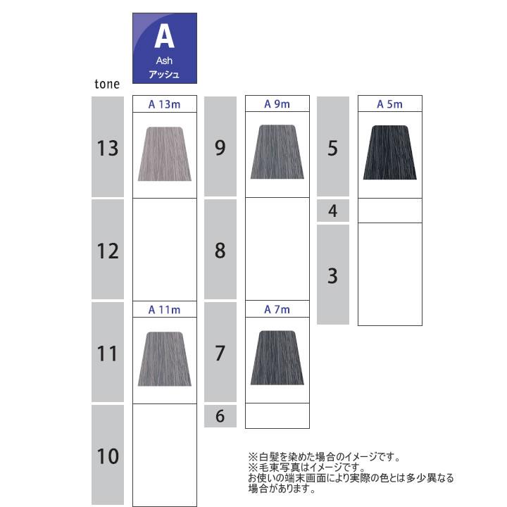 ナカノ キャラデコ ミュゼリア A アッシュ / 80g | caradeco | 06