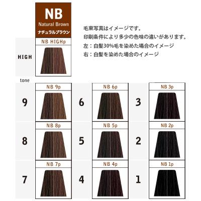 ナカノ キャラデコ パブェ ベーシックゾーン NB ナチュラルブラウン 第1剤 / 80g | caradeco | 11