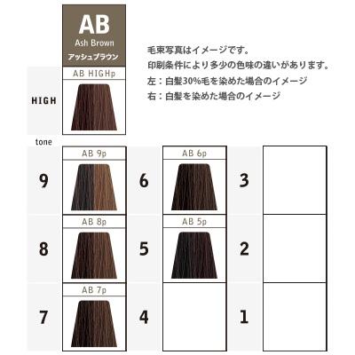 ナカノ キャラデコ パブェ ベーシックゾーン AB アッシュブラウン 第1剤 / 80g | caradeco | 07