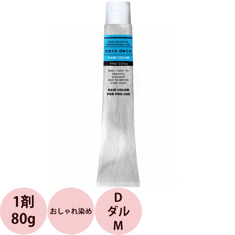 ナカノ キャラデコ （アルカリタイプ） モデレートカラー D ダルM 第1剤 / 80g | caradeco
