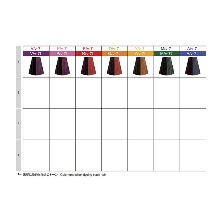 ナカノ キャラデコ （ティンタータイプ） ビビットカラー A アッシュV 第1剤 / 80g | caradeco | 05