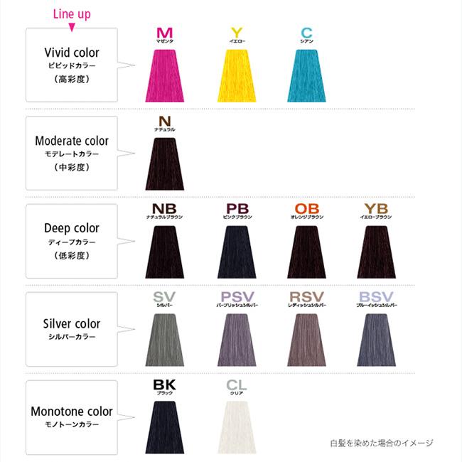 ナカノ キャラデコ アシッドカラー OB オレンジブラウン / 160g | caradeco | 01